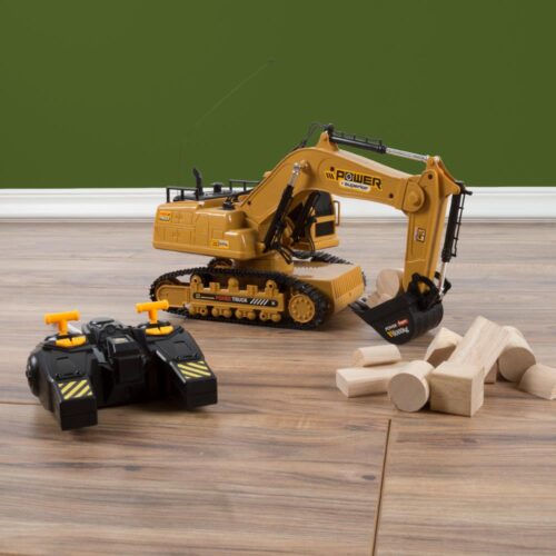 Toy Time Remote Control Excavator Bucket Truck 4.5-volt Remote-control Car (Battery & Charger Included)