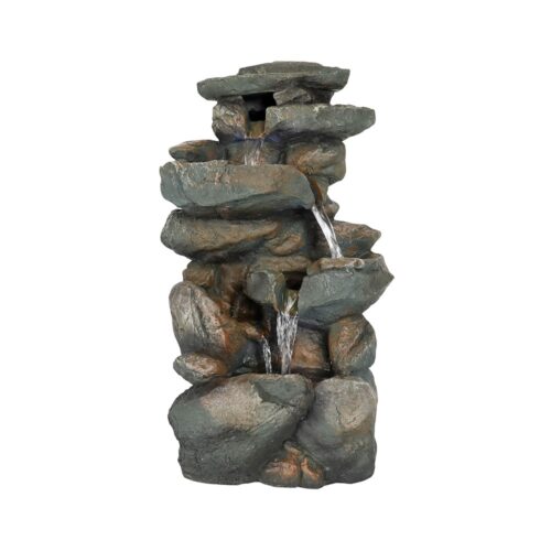 Watnature 16-in Resin Tabletop Indoor Fountain