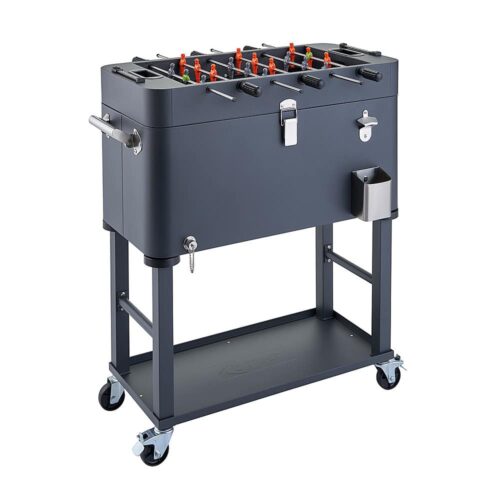 Trinity 80 Quart Foosball Cooler w/ Detachable Tub & Cover